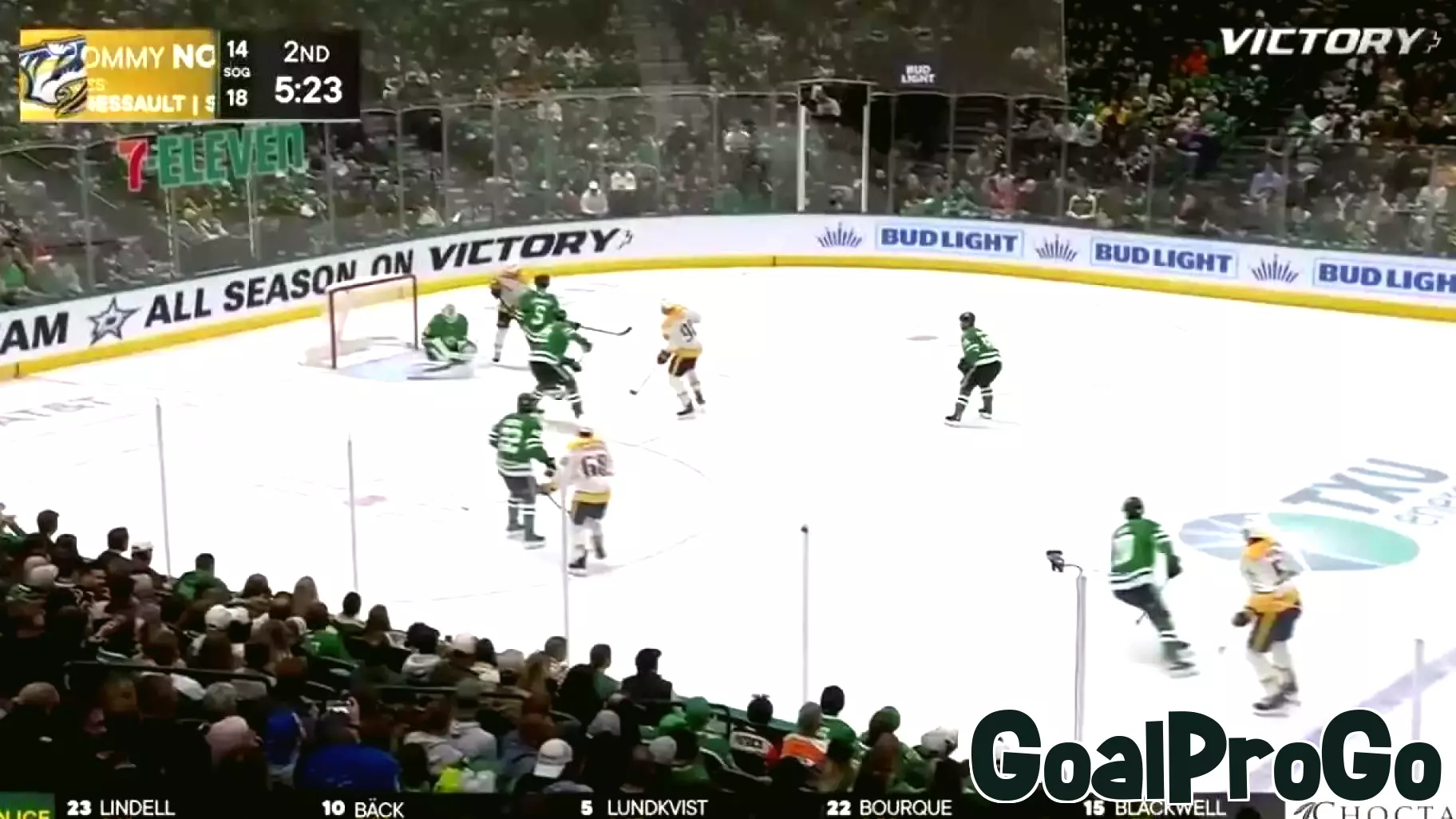 Recap of the Dallas Stars vs. Nashville Predators Showdown